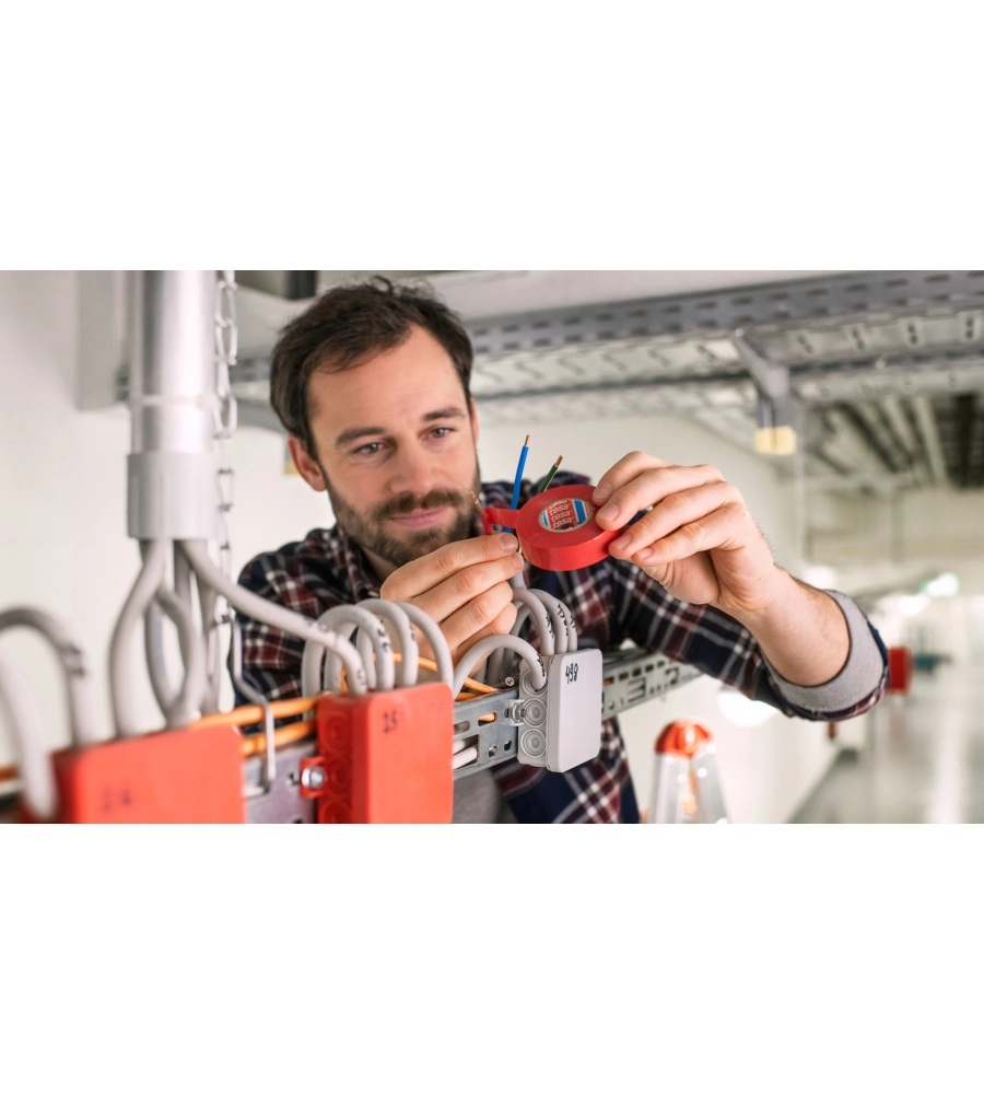 NASTRO IN TELA PLASTIFICATO - XP PERFECT - ROSSO